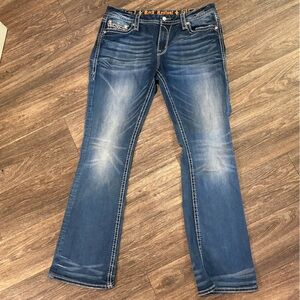 Rock revival July mid rise curvy bootcut jeans Women 32